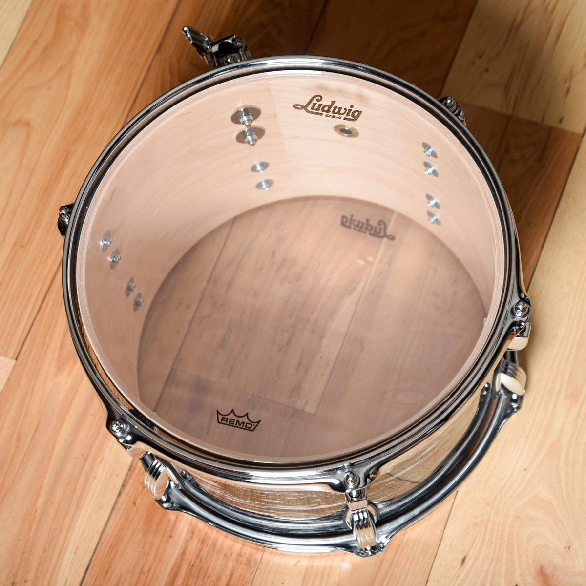 Ludwig Classic Maple 12/14/20 3pc. Drum Kit Vintage Black Oyster Drums and Percussion / Acoustic Drums / Full Acoustic Kits