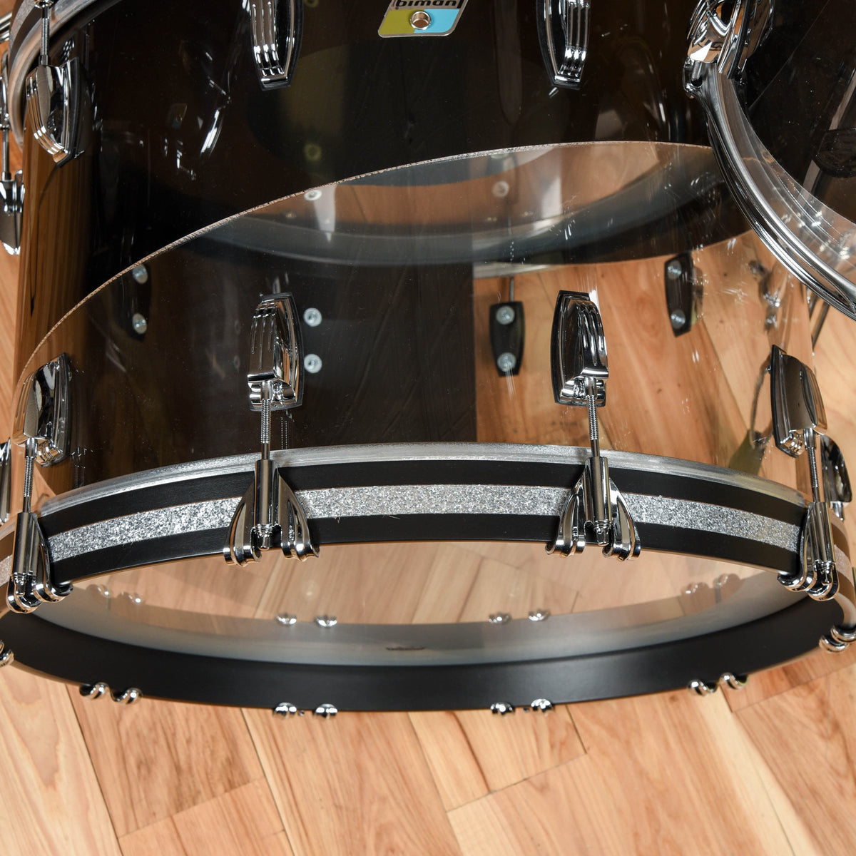 Ludwig Vistalite 13/16/22 3pc. Drum Kit Smoke/Clear Limited Edition Drums and Percussion / Acoustic Drums / Full Acoustic Kits