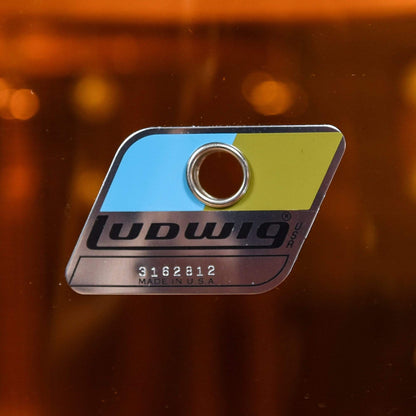 Ludwig Vistalite 14/16/18/26/6.5x14 5pc. Drum Kit Amber Drums and Percussion / Acoustic Drums / Full Acoustic Kits