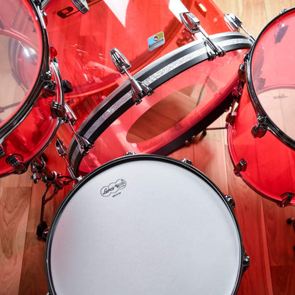 Ludwig Vistalite 14/16/18/26/6.5x14 5pc. Drum Kit Pink Drums and Percussion / Acoustic Drums / Full Acoustic Kits
