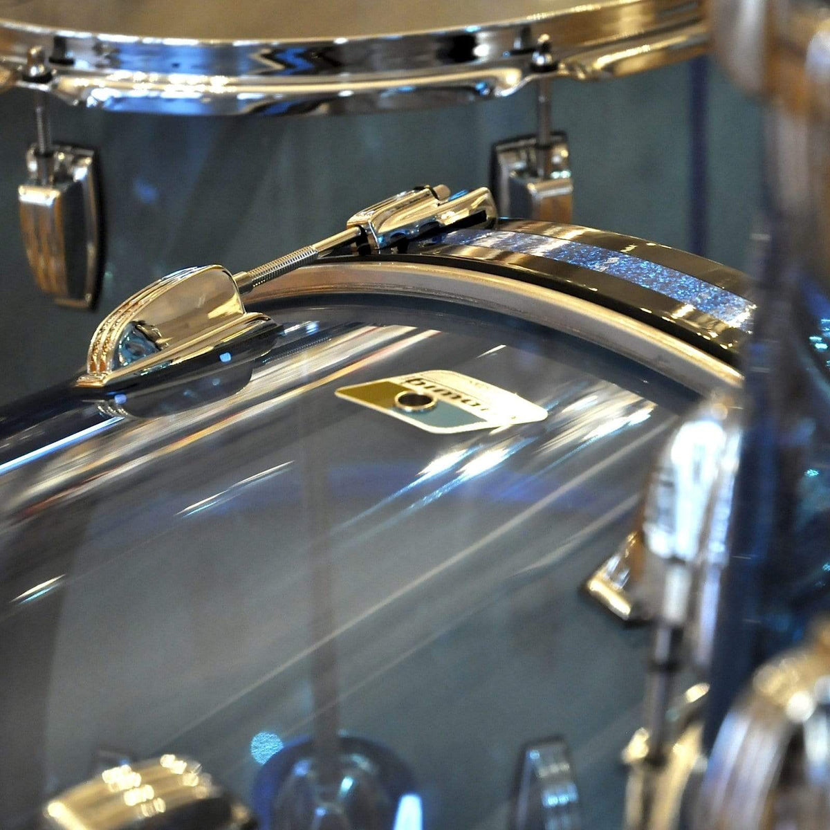 Ludwig Vistalite 14/18/26 3pc. Drum Kit Blue Drums and Percussion / Acoustic Drums / Full Acoustic Kits