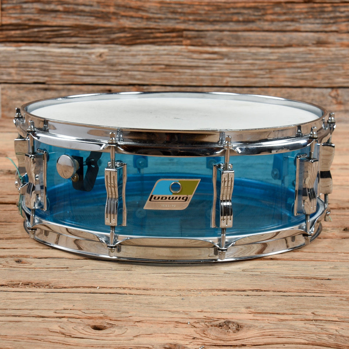 Ludwig 5x14 Blue Vistalite Snare USED Drums and Percussion / Acoustic Drums / Snare