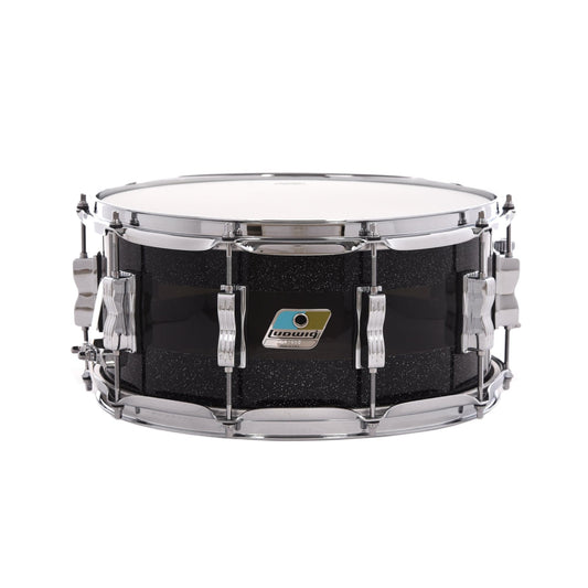 Ludwig 6.5x14 Vistalite Snare Drum Black Sparkle/Smoke/Black Sparkle Limited Edition Drums and Percussion / Acoustic Drums / Snare