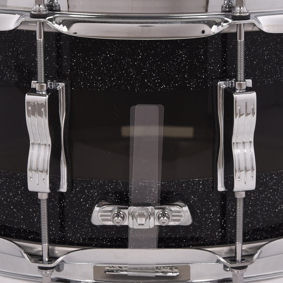 Ludwig 6.5x14 Vistalite Snare Drum Black Sparkle/Smoke/Black Sparkle Limited Edition Drums and Percussion / Acoustic Drums / Snare