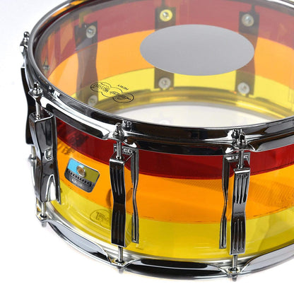 Ludwig 6.5x14 Vistalite Snare Drum Tequila Sunrise Drums and Percussion / Acoustic Drums / Snare
