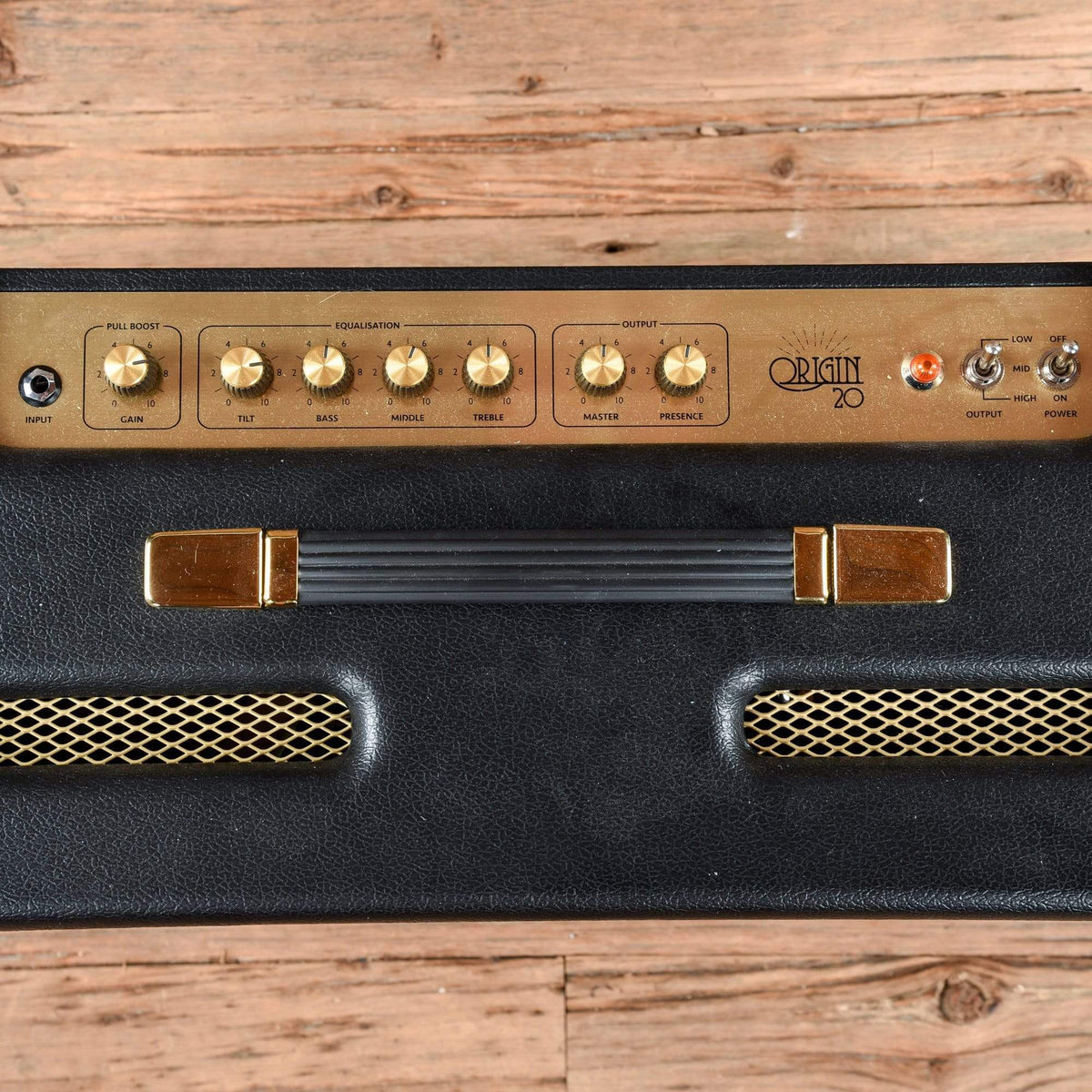 Marshall Origin 20C 20W EL34 1x10" Combo w/FX Loop, Boost, & Switchable Power Black Amps / Guitar Combos