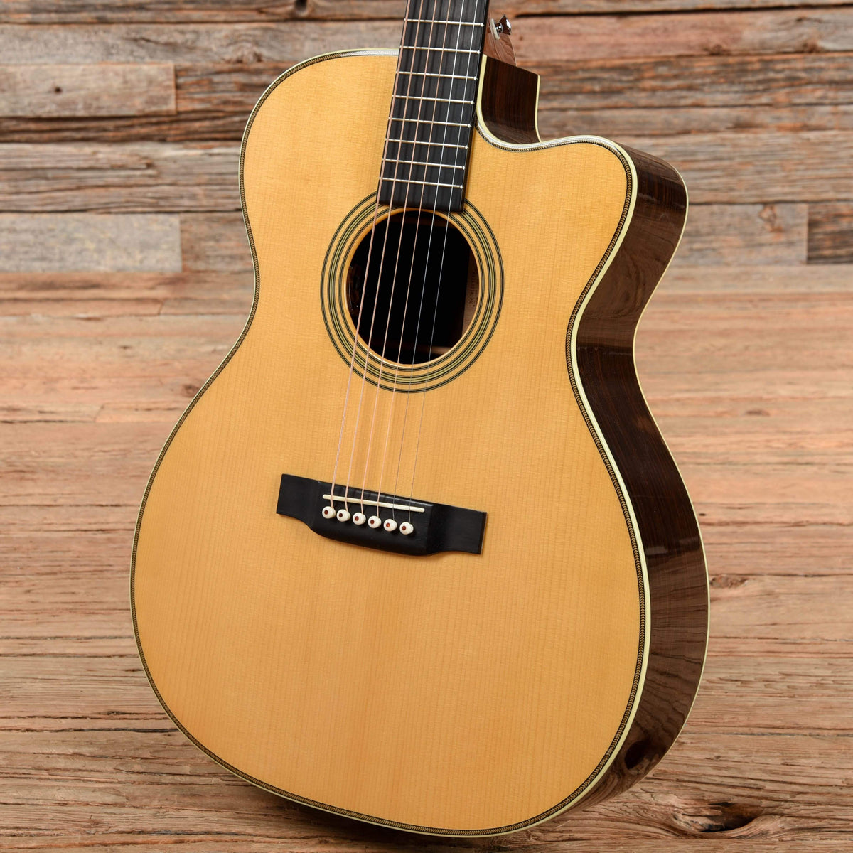 Martin OMC-28 Laurence Juber Custom Edition Natural 2004 Acoustic Guitars / OM and Auditorium