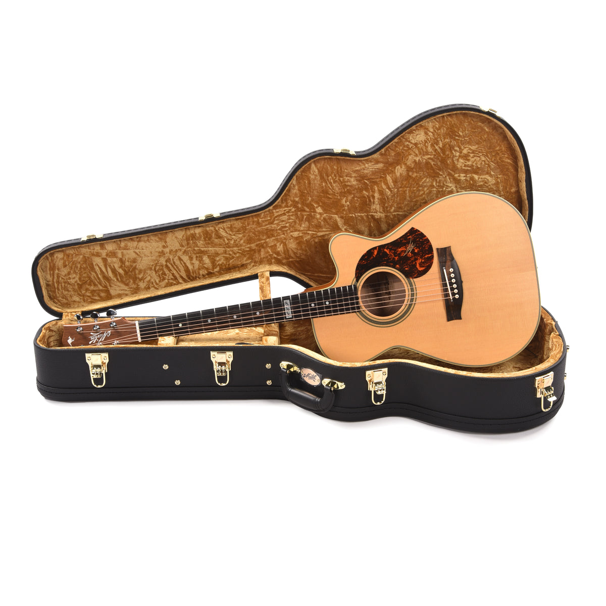 Maton EBG808TEC Tommy Emmanuel Signature Cutaway Solid "AAA" Spruce Top/Solid Queensland Maple Honey Stain Acoustic Guitars / OM and Auditorium