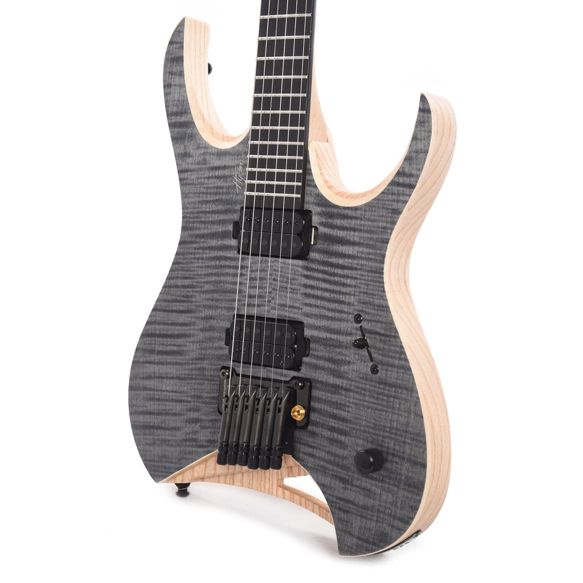 Mayones Hydra Elite PRO 6 Trans Graphite Matte Electric Guitars / Solid Body