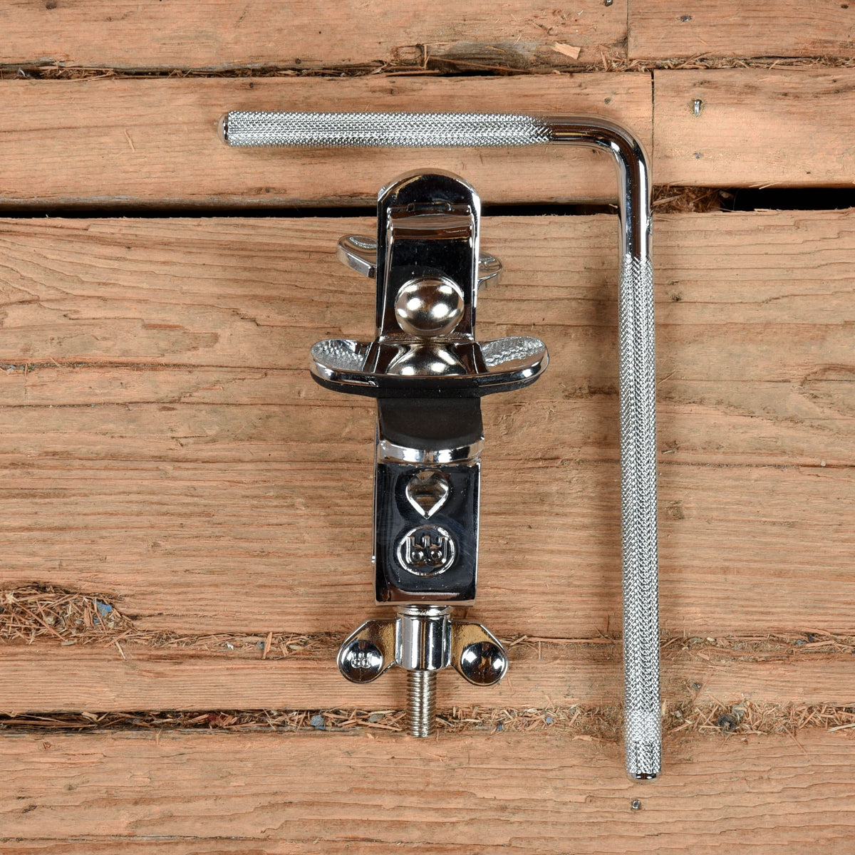 Meinl Bass Drum Cowbell Holder Chrome Drums and Percussion / Parts and Accessories / Mounts