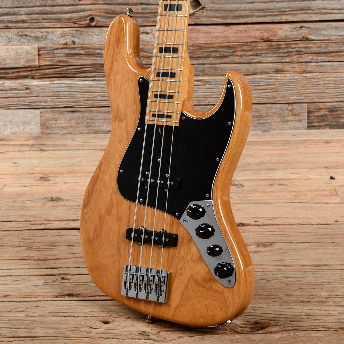 Mike Lull M4V Ash Natural Bass Guitars / 4-String