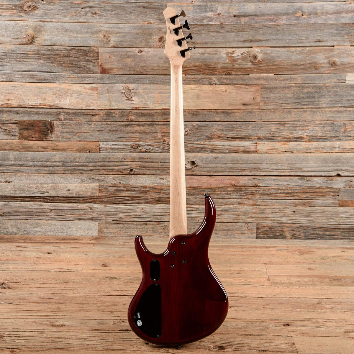 MTD Kingston 4 String Fretless Trans Red 2008 Bass Guitars / 4-String