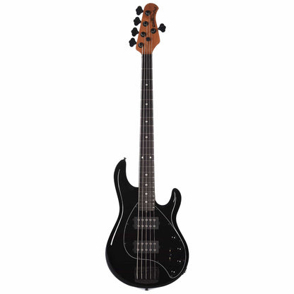 Music Man StingRay 5 Special H Jet Black Ebony Fingerboard w/Black Pickguard Bass Guitars / 5-String or More
