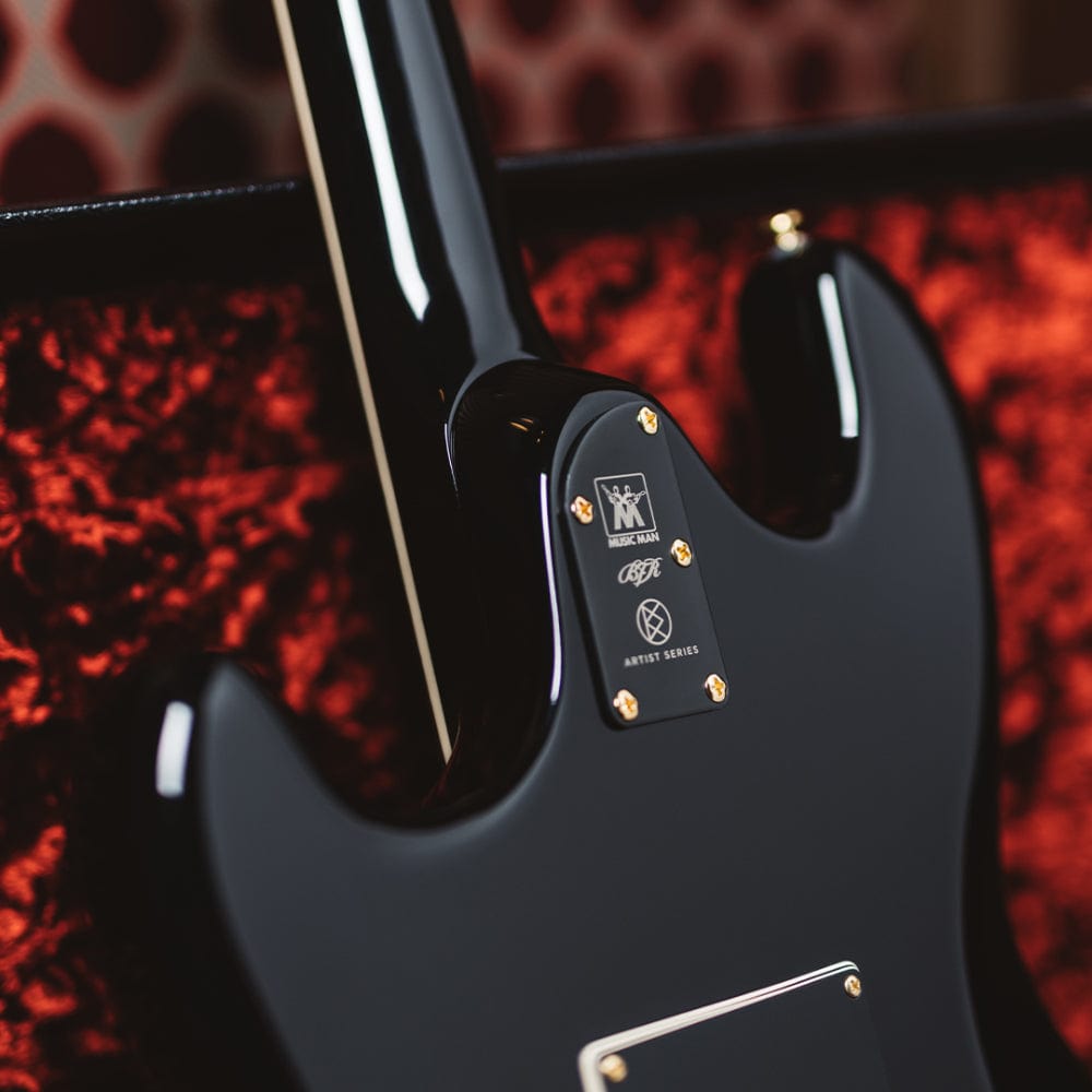 Music Man BFR Nitro Dustin Kensrue (1 of 50) Black Honey Electric Guitars / Solid Body