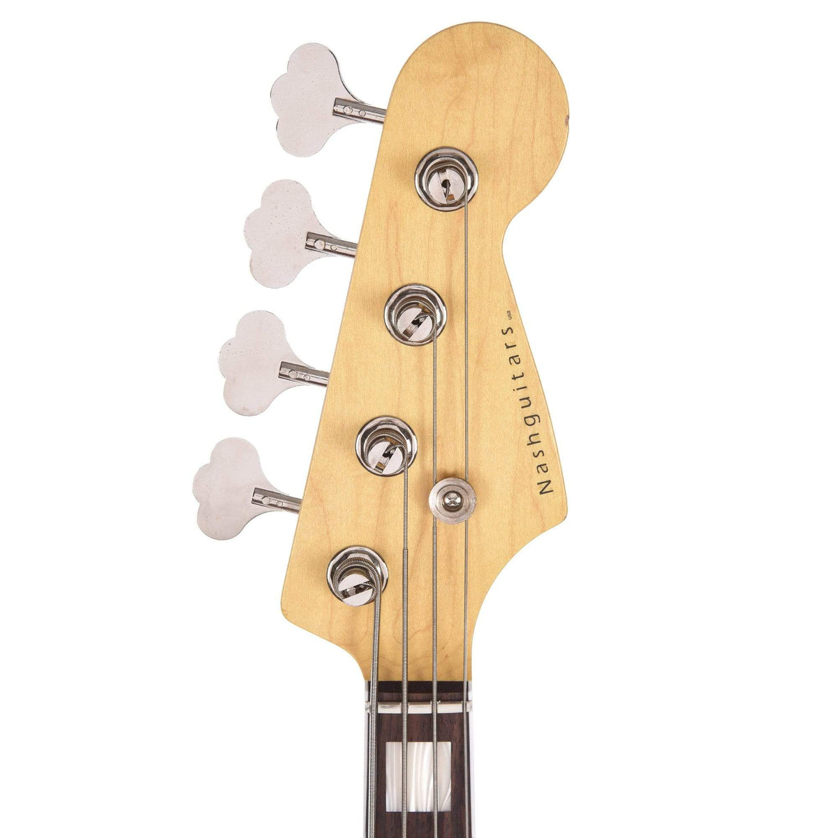 Nash JB-63 Black Light Relic w/Block Inlays, 3-Ply Black Pickguard, & Lollar Pickups Bass Guitars / 4-String