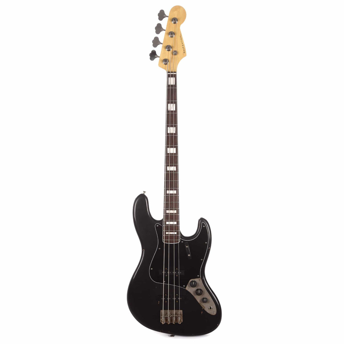 Nash JB-63 Black Light Relic w/Block Inlays, 3-Ply Black Pickguard, & Lollar Pickups Bass Guitars / 4-String