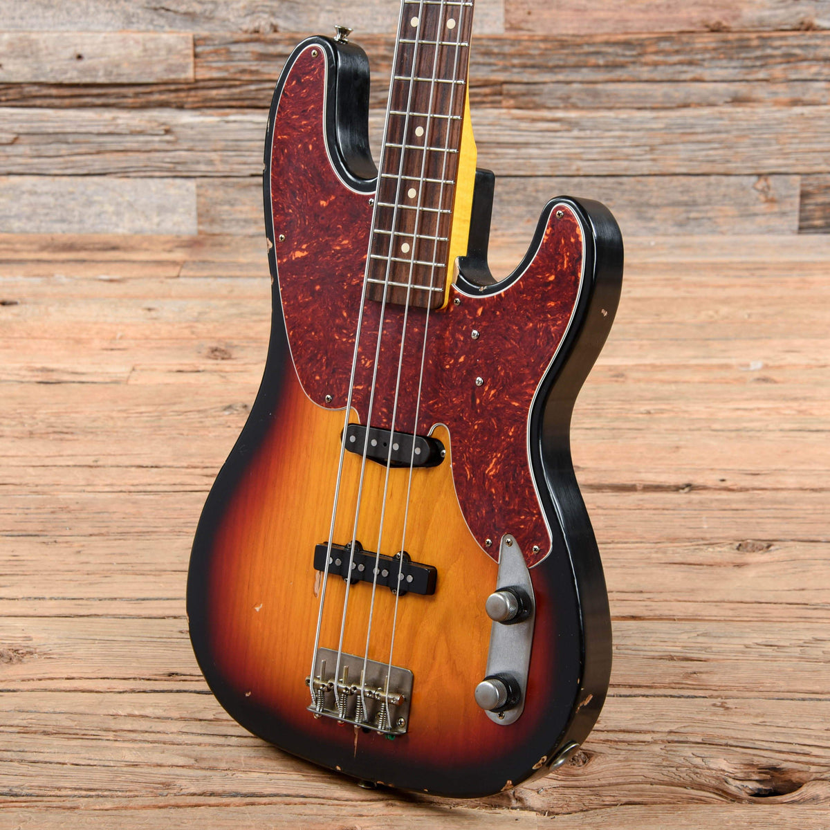 Nash PB-52/TB-68 Ash Light Relic Sunburst Bass Guitars / 4-String