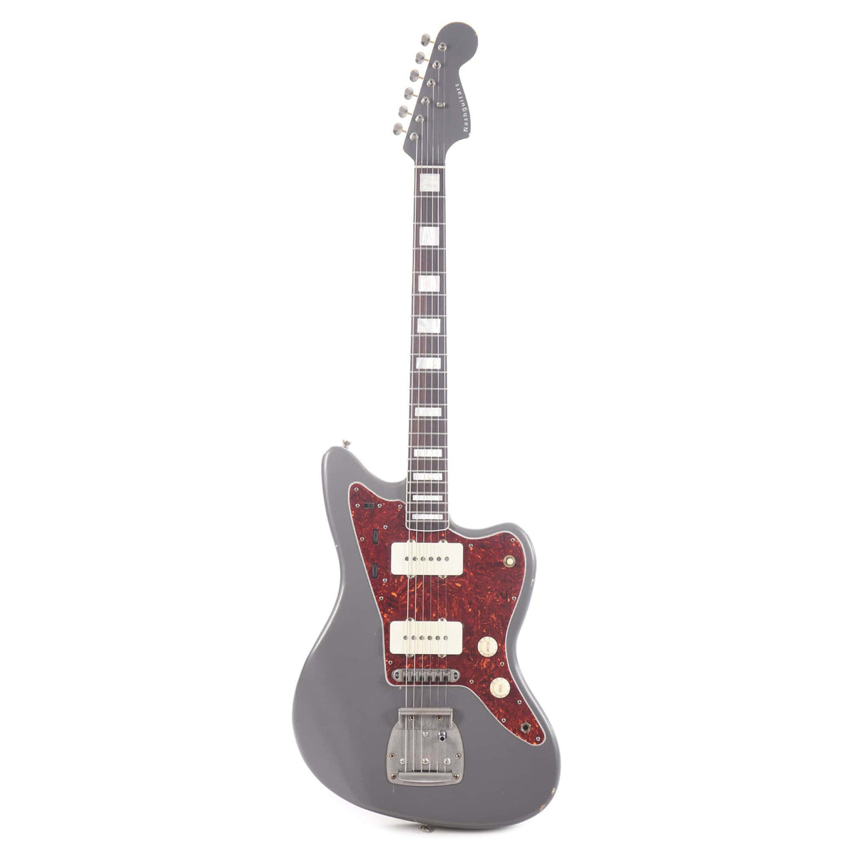 Nash JM-63 Charcoal Frost Light Relic Bound/Blocked w/4-Ply Tortoise Pickguard, Matching Headstock, Lollar Pickups Electric Guitars / Solid Body