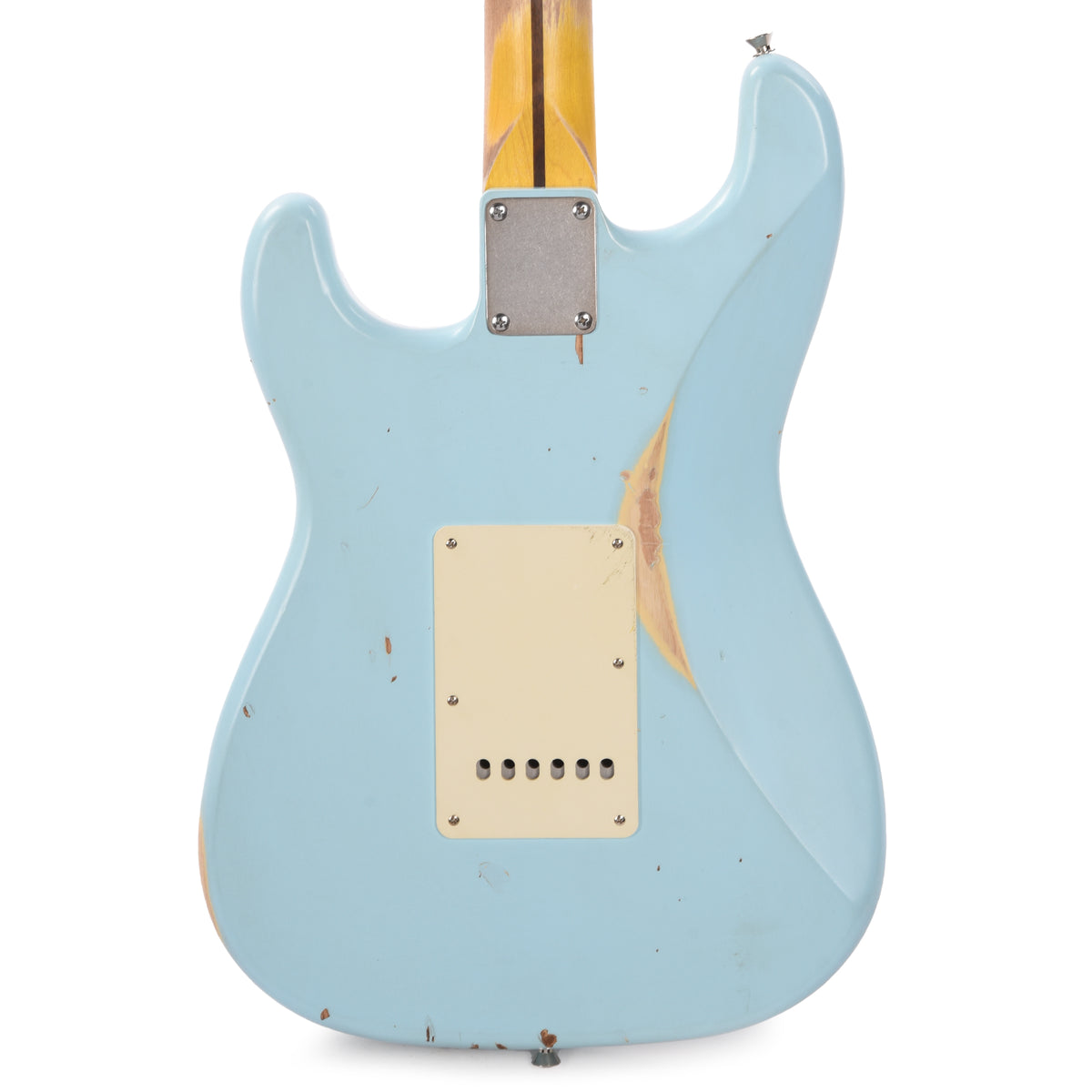 Nash S-57 Ash Sonic Blue Medium Relic Electric Guitars / Solid Body