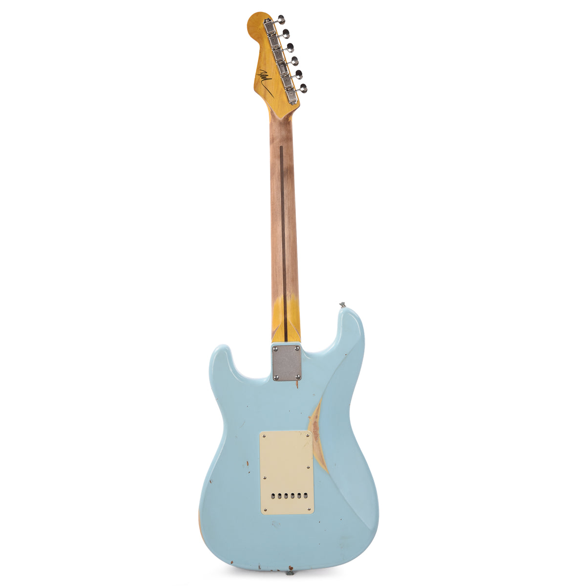 Nash S-57 Ash Sonic Blue Medium Relic Electric Guitars / Solid Body