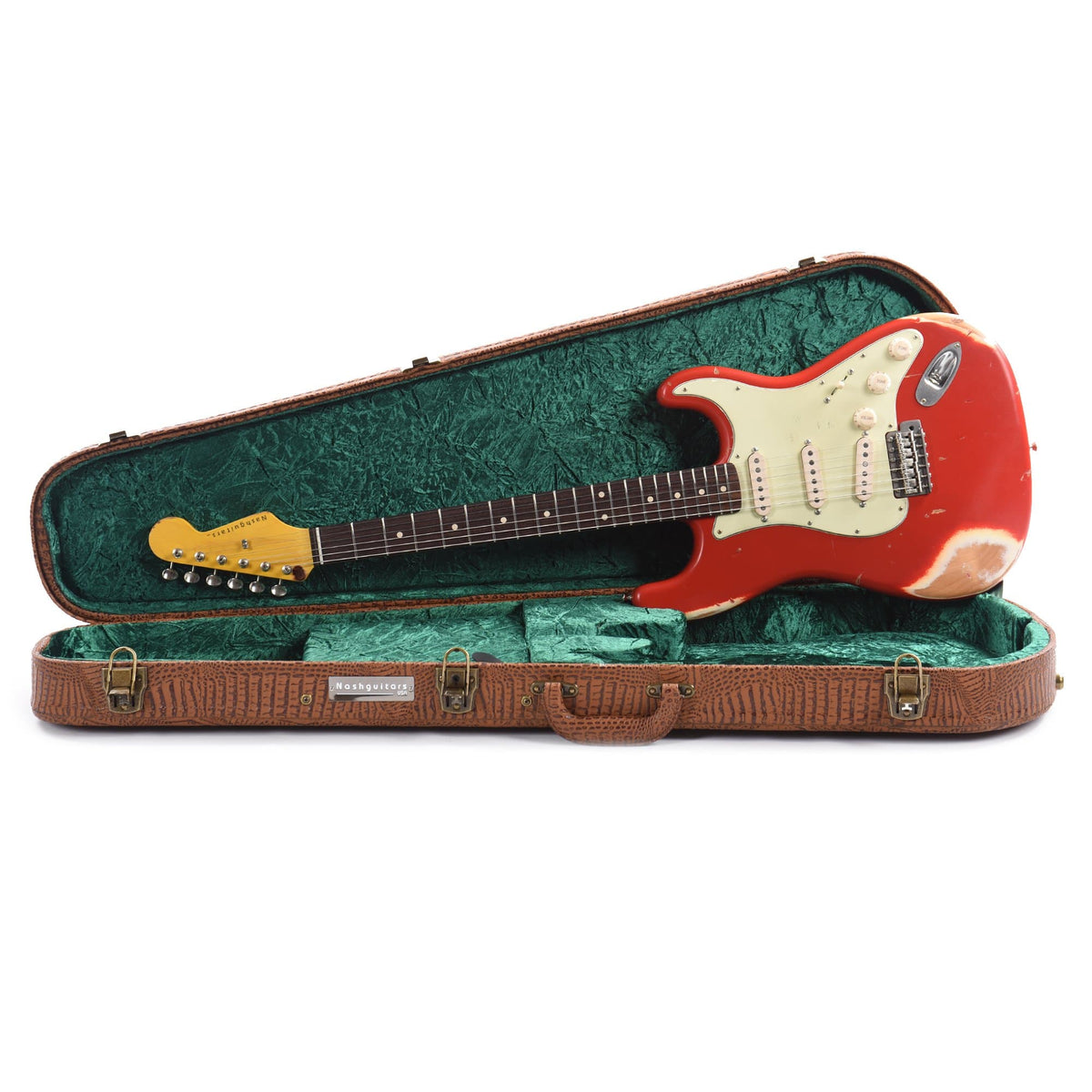Nash S-63 Dakota Red Heavy Relic w/3-Ply Mint Pickguard & Lollar Pickups Electric Guitars / Solid Body
