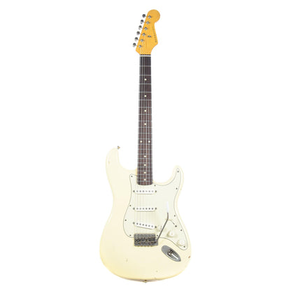 Nash S-63 Olympic White Light Relic & Lollar Pickups Electric Guitars / Solid Body