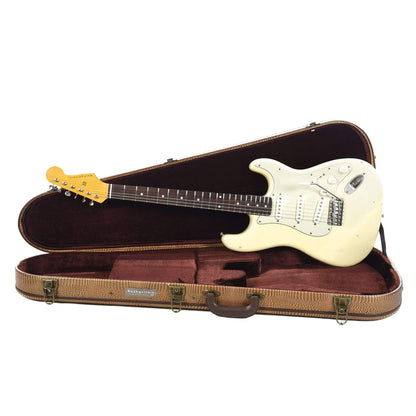Nash S-63 Olympic White Light Relic & Lollar Pickups Electric Guitars / Solid Body