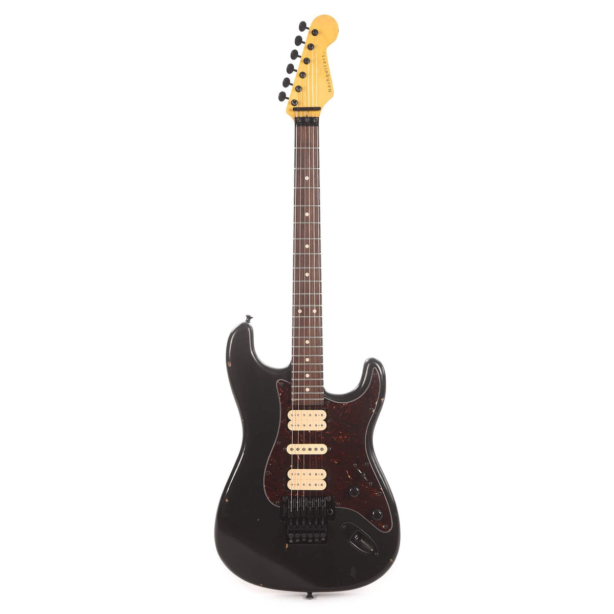 Nash S-81 HSH Black Light Relic w/4-Ply Tortoise Pickguard, Black Parts, & Cream Dimarzio Pickups Electric Guitars / Solid Body