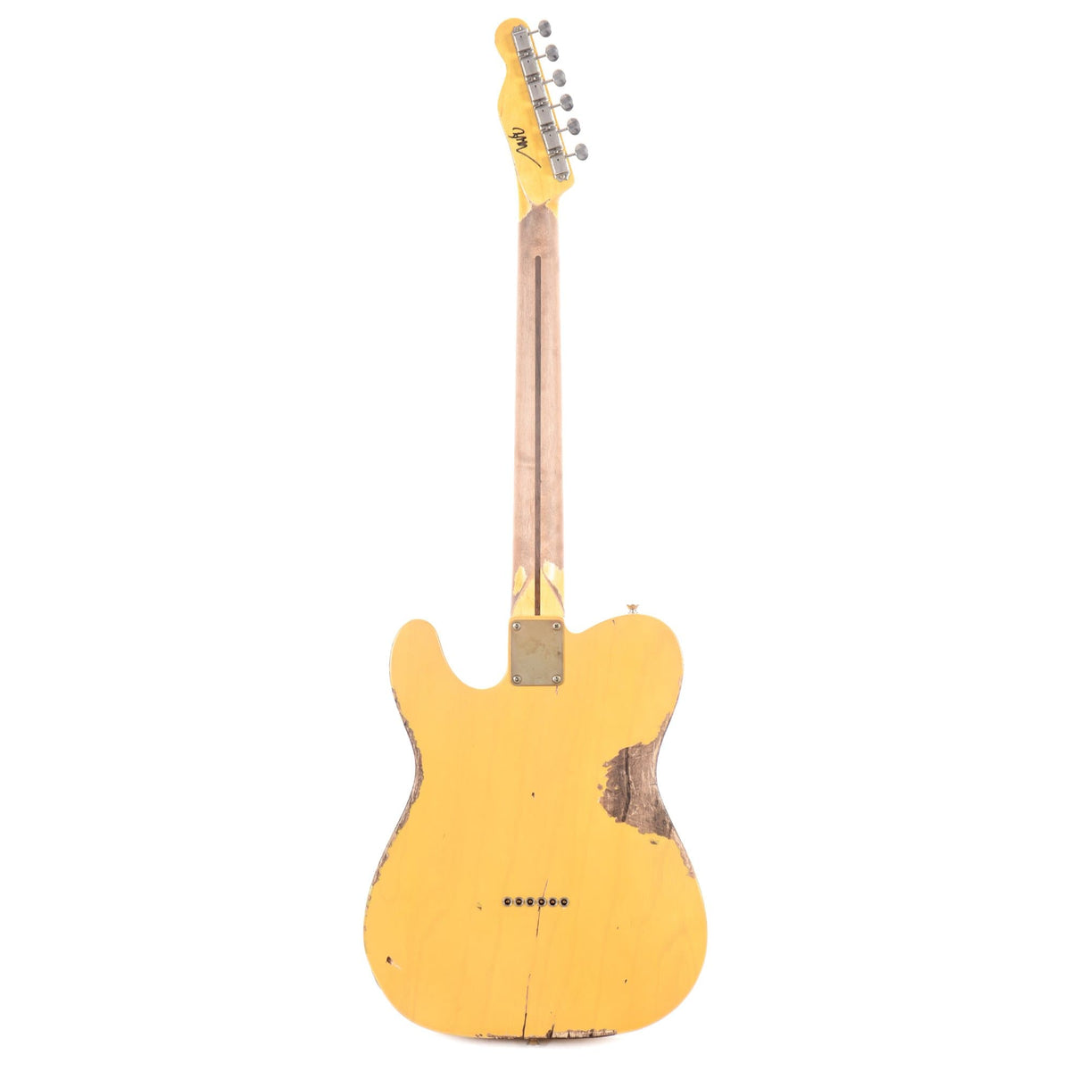 Nash T-52 Butterscotch Blonde Heavy Relic w/1-Ply Black Pickguard, & Lollar Pickups Electric Guitars / Solid Body