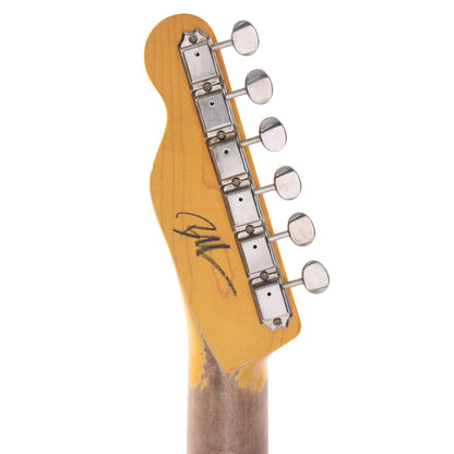 Nash T-52 Butterscotch Blonde Light Relic w/1-Ply Black Pickguard, Lollar Pickups, & Boat Neck Electric Guitars / Solid Body