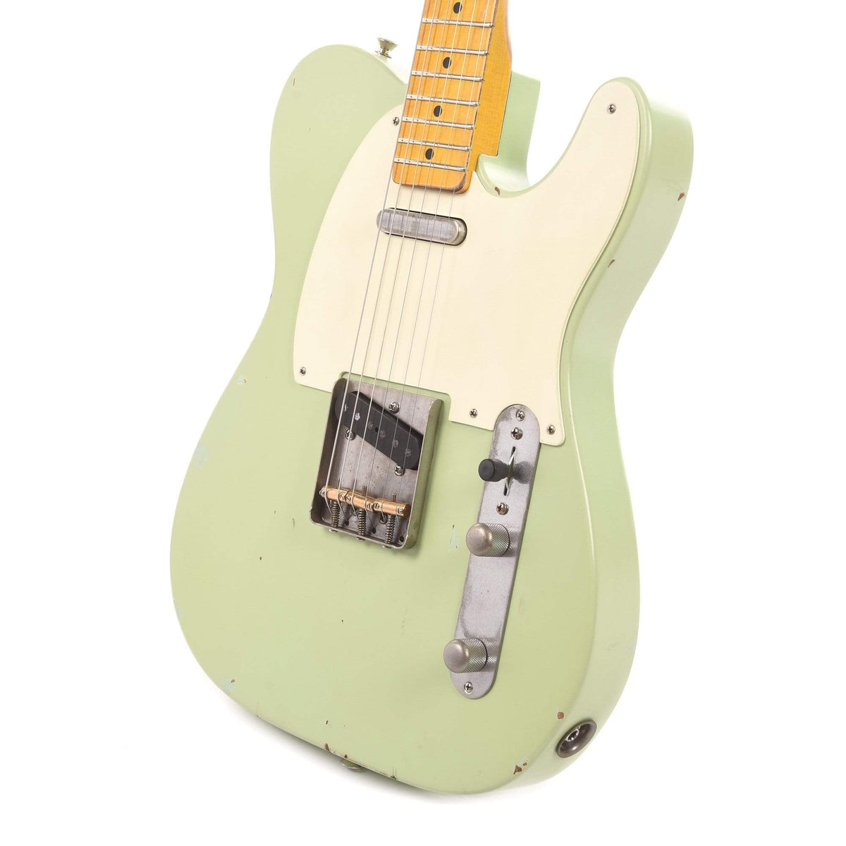 Nash T-57 Surf Green Light Relic w/1-Ply White Pickguard & Lollar Pickups Electric Guitars / Solid Body
