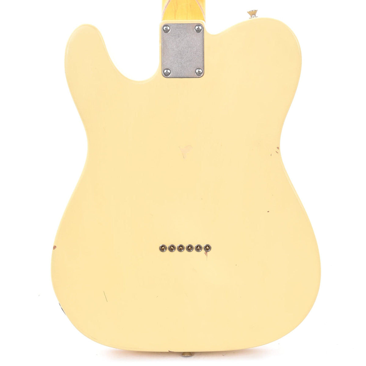 Nash T-63 Ash Vintage White Light Relic w/4-Ply Tortoise Pickguard, & Lollar Charlie Christian Neck Pickup Electric Guitars / Solid Body