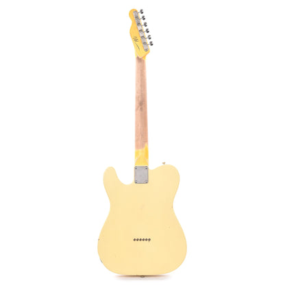 Nash T-63 Ash Vintage White Light Relic w/4-Ply Tortoise Pickguard, & Lollar Charlie Christian Neck Pickup Electric Guitars / Solid Body