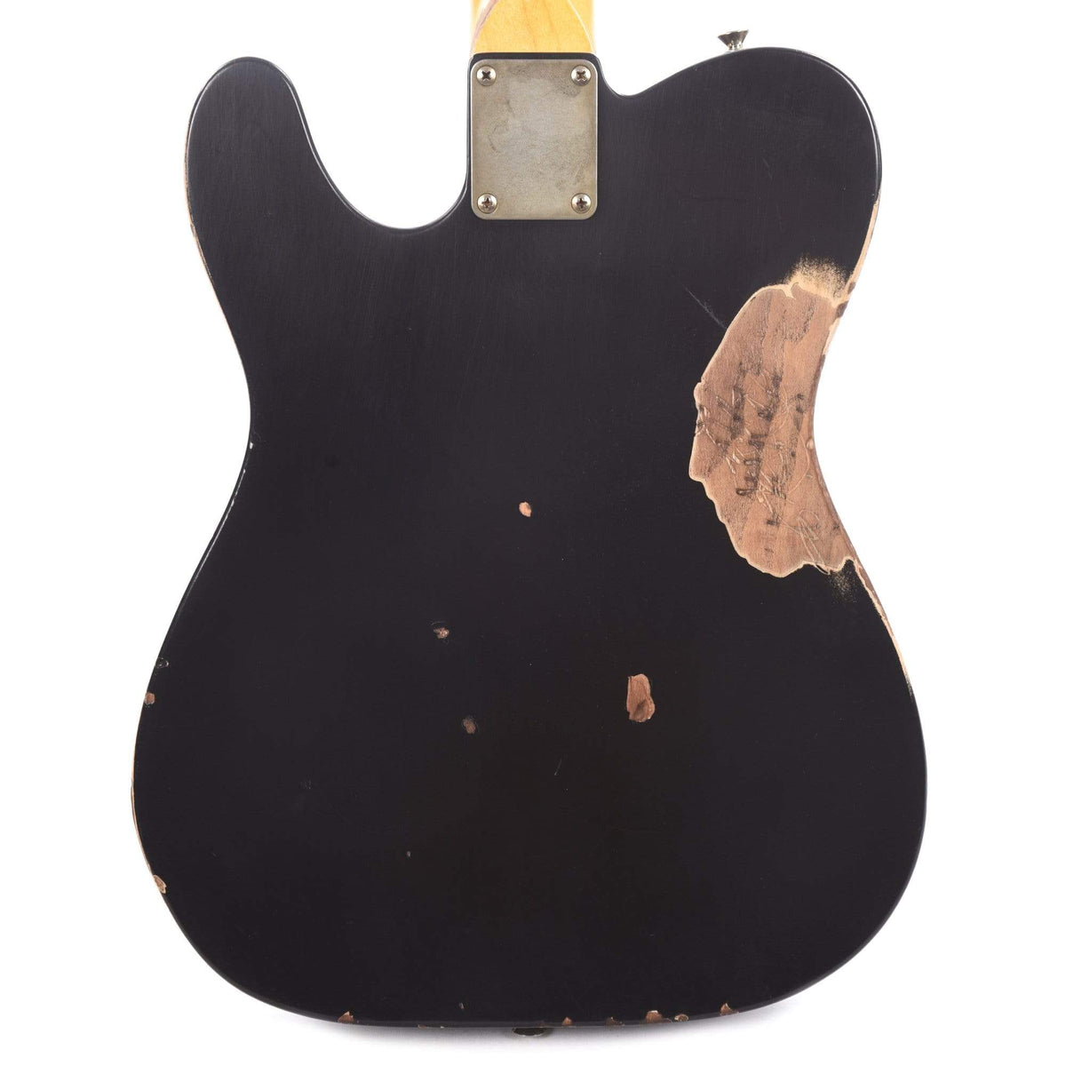 Nash T-63 HS Ash Black Heavy Relic w/4-Ply Tortoise Pickguard, Lollar Pickups, & Bigsby Electric Guitars / Solid Body