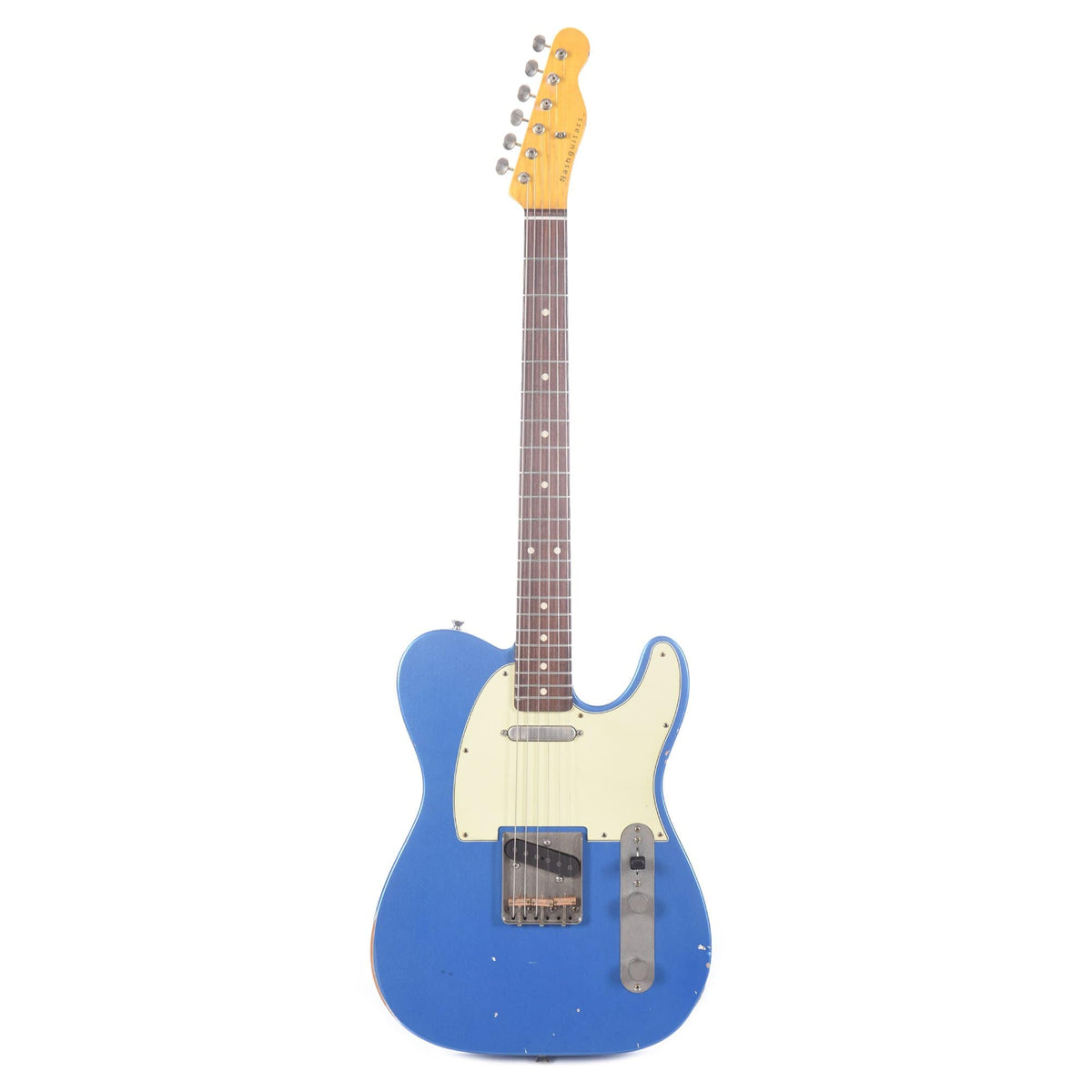 Nash T-63 Lake Placid Blue Light Relic w/3-Ply White Pickguard & Lollar Pickups Electric Guitars / Solid Body