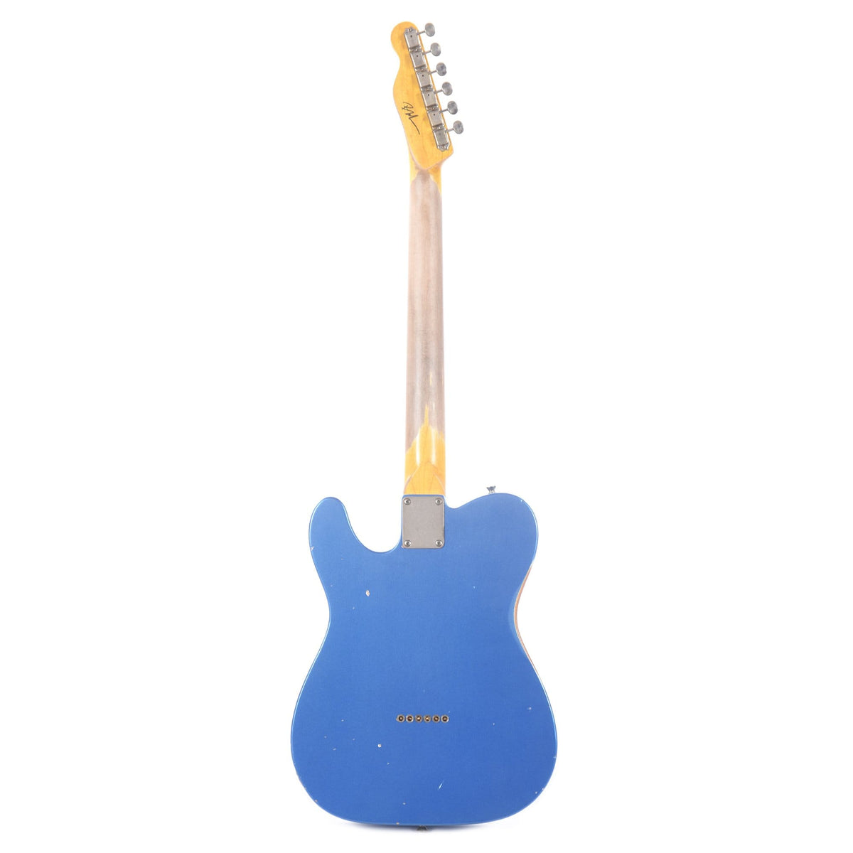 Nash T-63 Lake Placid Blue Light Relic w/3-Ply White Pickguard & Lollar Pickups Electric Guitars / Solid Body