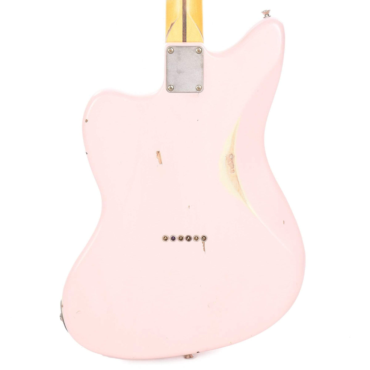 Nash T-Master Ash Shell Pink Medium Relic w/1-Ply White Pickguard & Lollar Pickups Electric Guitars / Solid Body