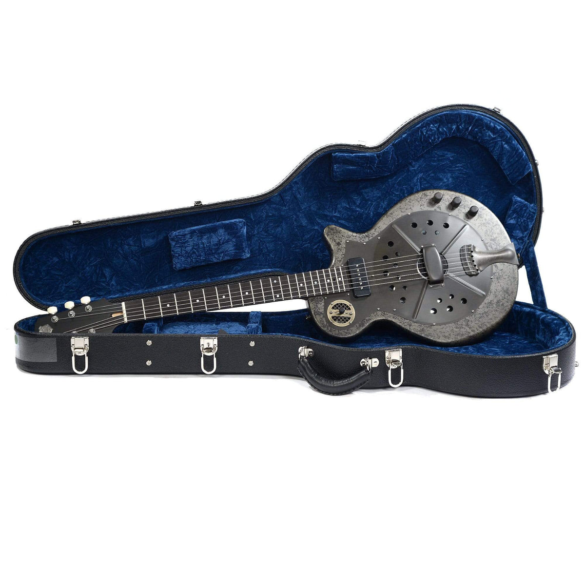 National Pioneer Black Rust Acoustic Guitars / Resonator