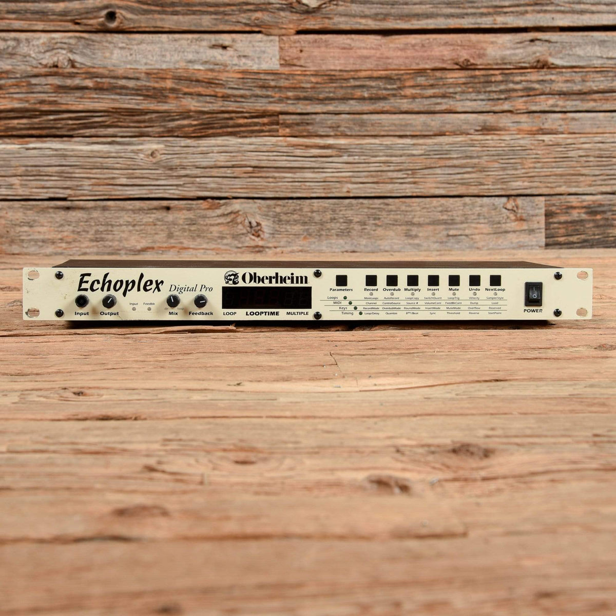 Oberheim Echoplex Digital Pro w/Footswitch Effects and Pedals / Delay