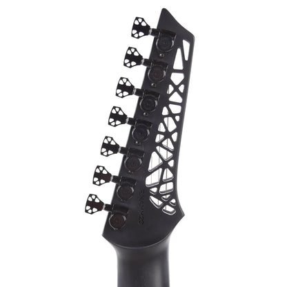 OD Rhea Swamp Ash/Flame Maple Matte Black 7-String Multi-Scale w/Bare Knuckle Impulses Electric Guitars / Solid Body