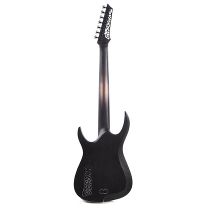 OD Rhea Swamp Ash/Flame Maple Matte Black 7-String Multi-Scale w/Bare Knuckle Impulses Electric Guitars / Solid Body