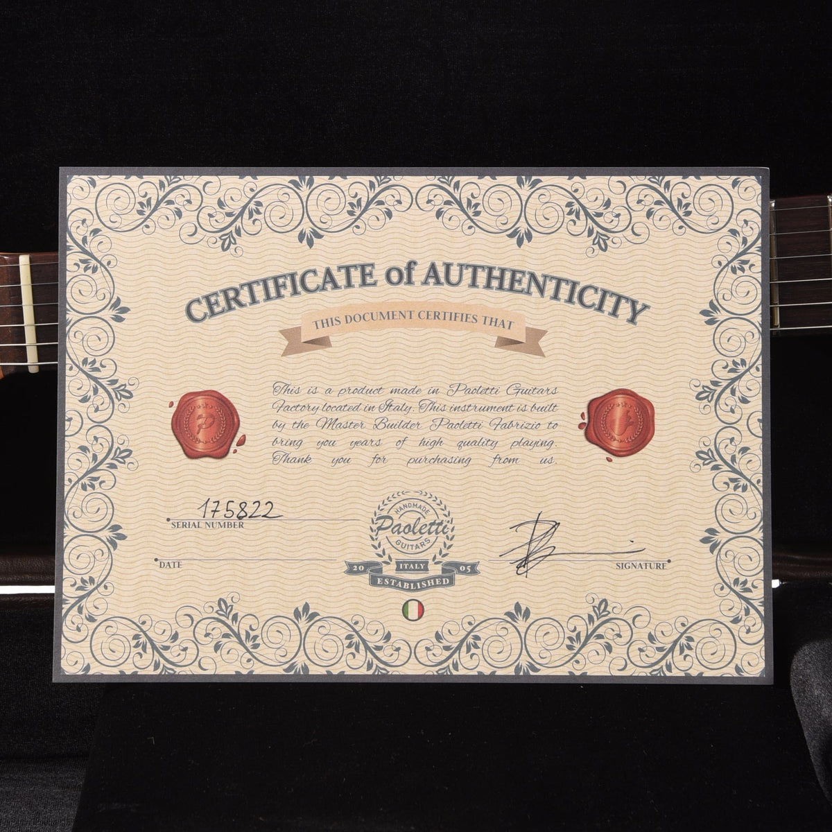 Paoletti Loft Series Stratospheric HSS Heavy Deep Blue Electric Guitars / Solid Body