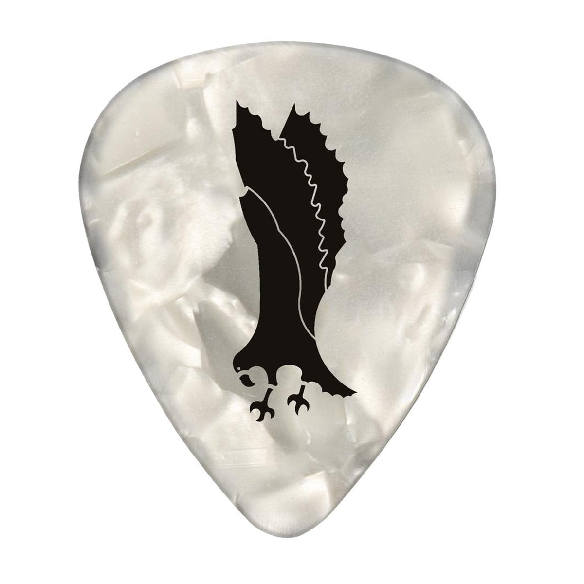 PRS Celluloid Picks White Pearloid Medium4 Pack (48) Bundle Accessories / Picks