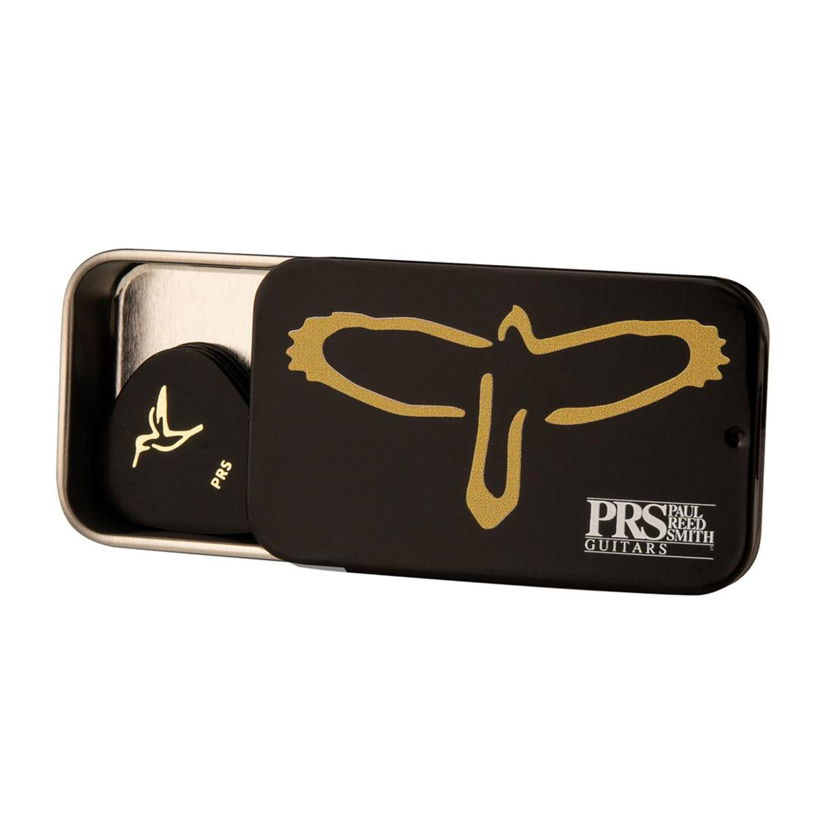 PRS Gold Birds Assorted Medium Picks w/Tin 12-Pack Accessories / Picks