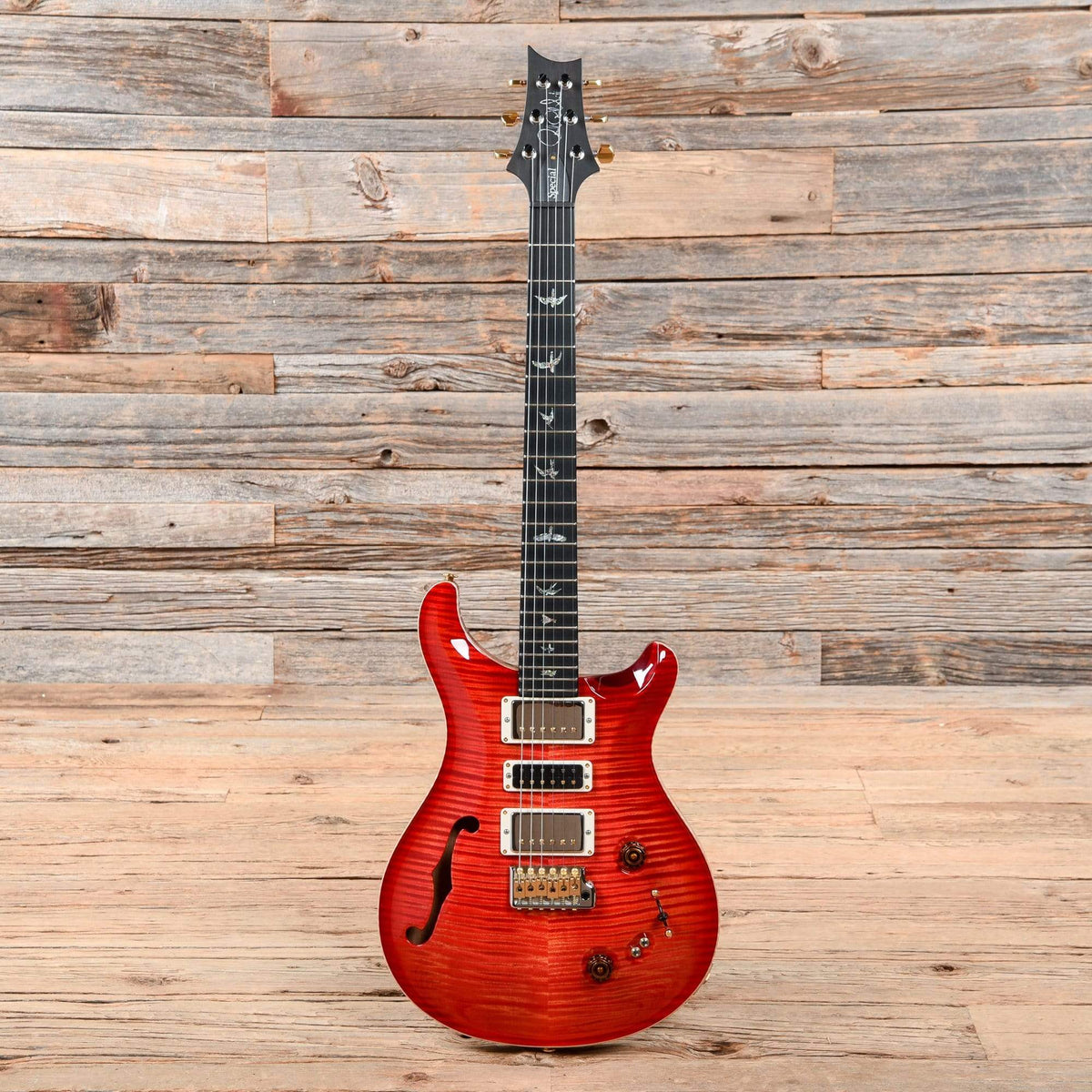 PRS Artist Package Special 22 Semi-Hollow Blood Orange Electric Guitars / Semi-Hollow