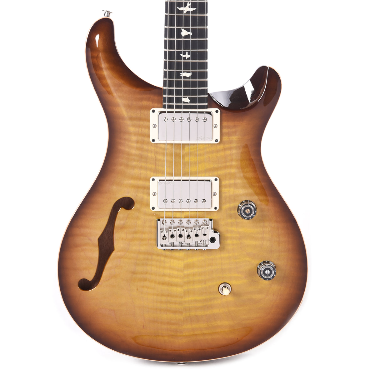 PRS CE 24 Semi-Hollow Livingston Lemondrop w/Ebony Fingerboard Electric Guitars / Semi-Hollow