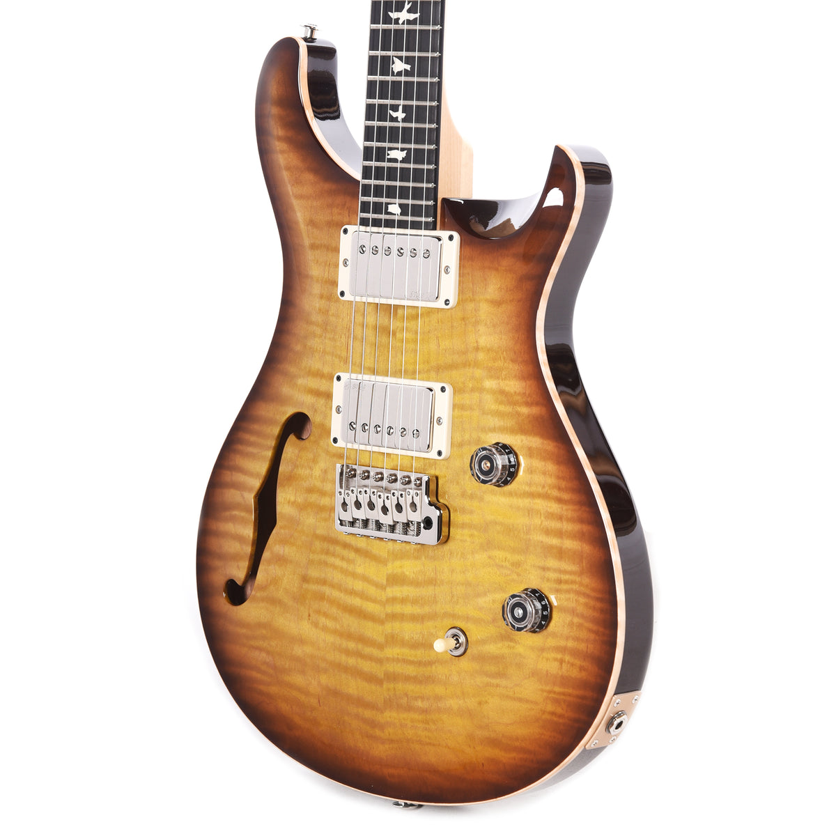 PRS CE 24 Semi-Hollow Livingston Lemondrop w/Ebony Fingerboard Electric Guitars / Semi-Hollow