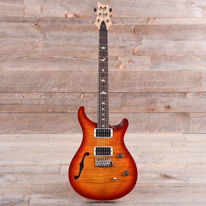 PRS CE24 Semi-Hollow Dark Cherry Sunburst Electric Guitars / Semi-Hollow