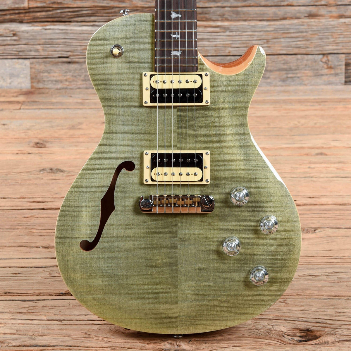 PRS SE Zach Myers Trampas Green 2018 Electric Guitars / Semi-Hollow