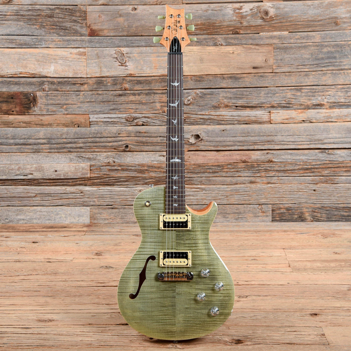 PRS SE Zach Myers Trampas Green 2018 Electric Guitars / Semi-Hollow
